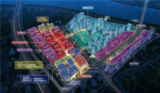 GBA Gold and Jewelry Innovation Eco-City breaks ground in Shunde Lunjiao