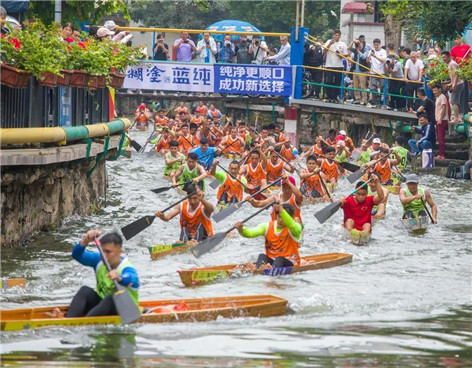 The dragon boat spirit opens a way for Diebei&#39;s cultural tourism