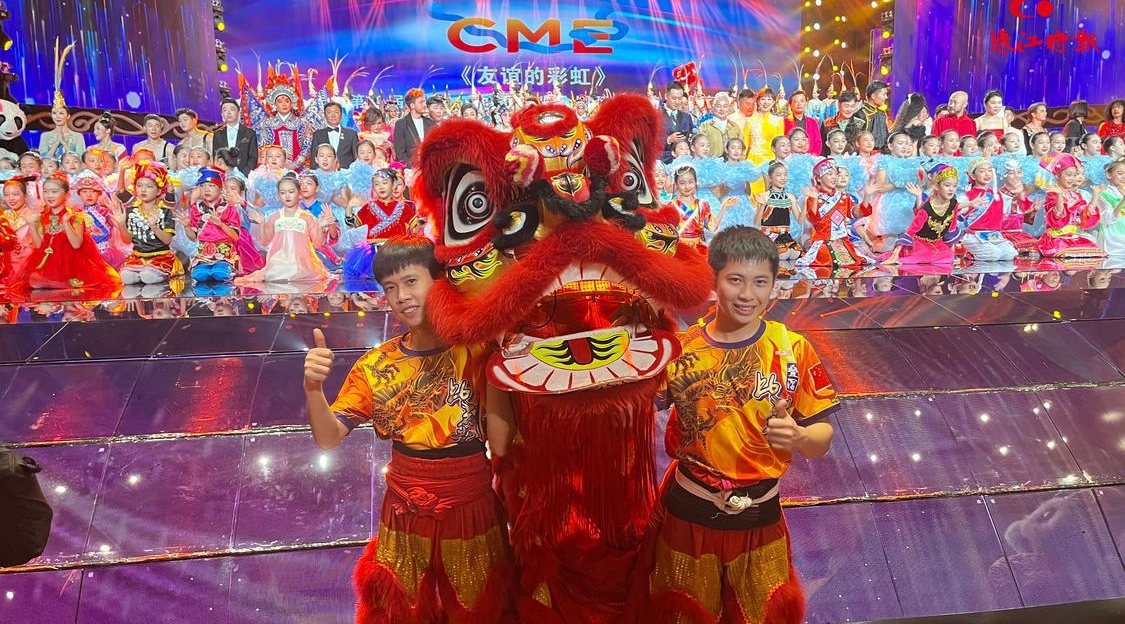 Spectacular Lion Dance Stuns Audiences at 2023 China-Mongolia Expo