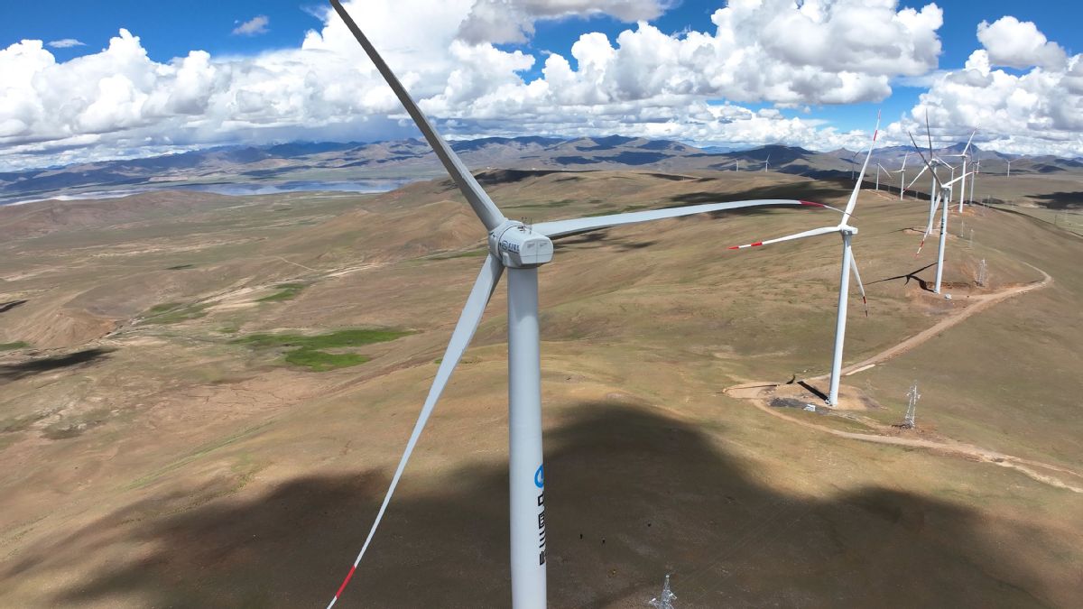 New wind farm to supply energy to 140,000 households in Tibet