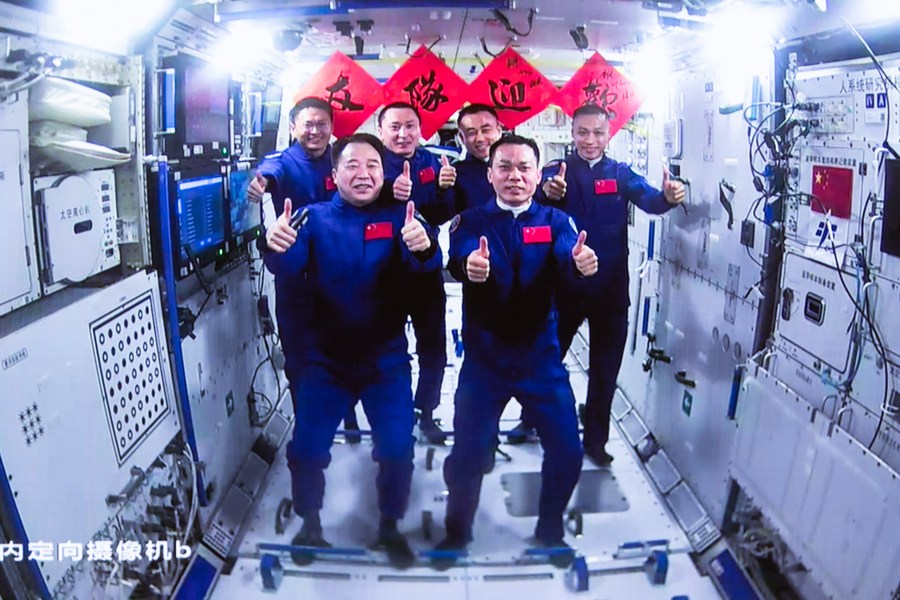 China&#39;s Shenzhou-16 astronauts ready to return after in-orbit crew handover